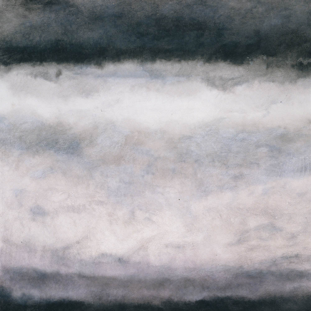 Wolkenmeer | Kreide auf Papier | 140 x 140 | 2003